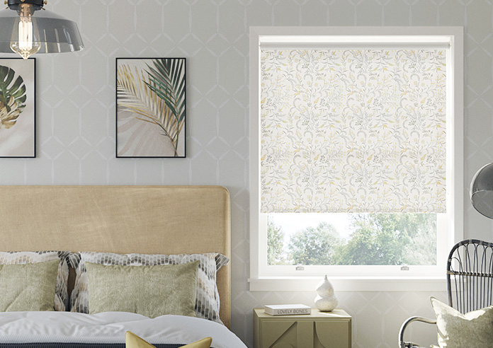 Summer Meadow, Midday Yellow - Twist&Fit Roller Blind - Image 3